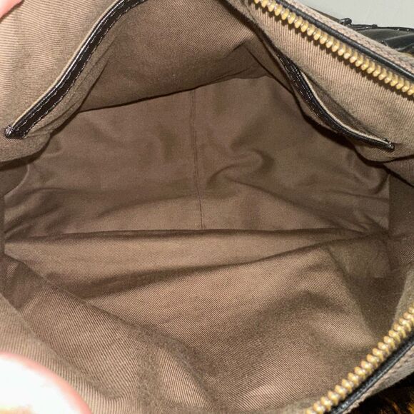 Chloe Harley‎ Small Size Tote Bag 2-Way Canvas Leather - Picture 3 of 16